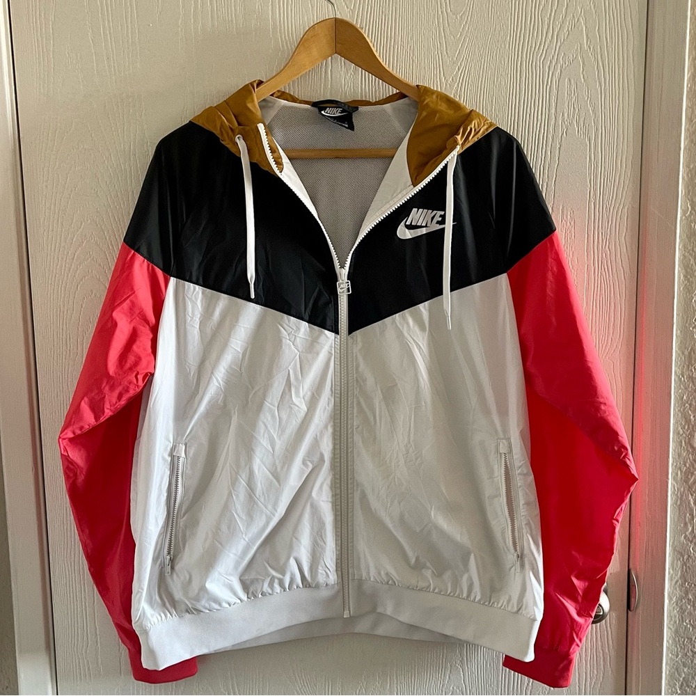 Nike Tri-Color Windbreaker - L